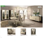 High Gloss Lacquer Ambra Dining Room Set