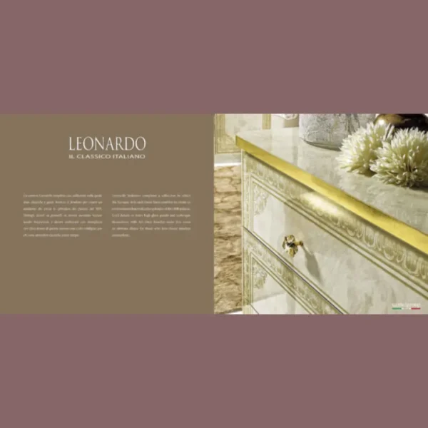 High Gloss Lacquer Leonardo Bedroom Set, Camelgroup Italy