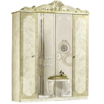 High Gloss Lacquer Leonardo 4 Door Wardrobe