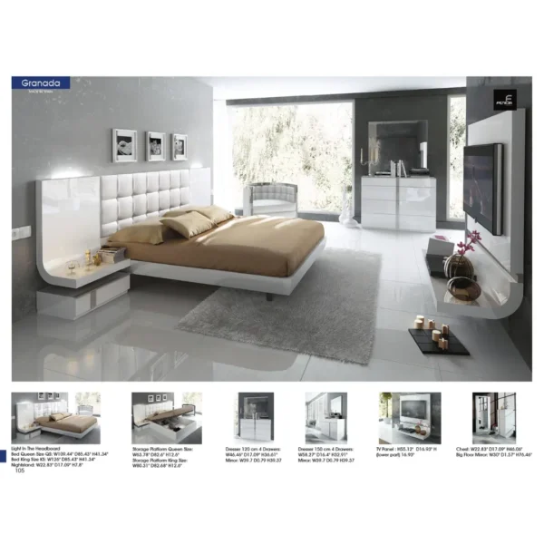White Bed Room