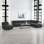 Boucle Fabric Chair
