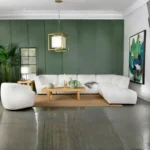 Boucle Fabric Chair