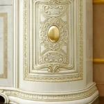 White Lacquer Dining Set