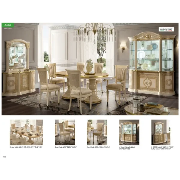 High Gloss Dining Set