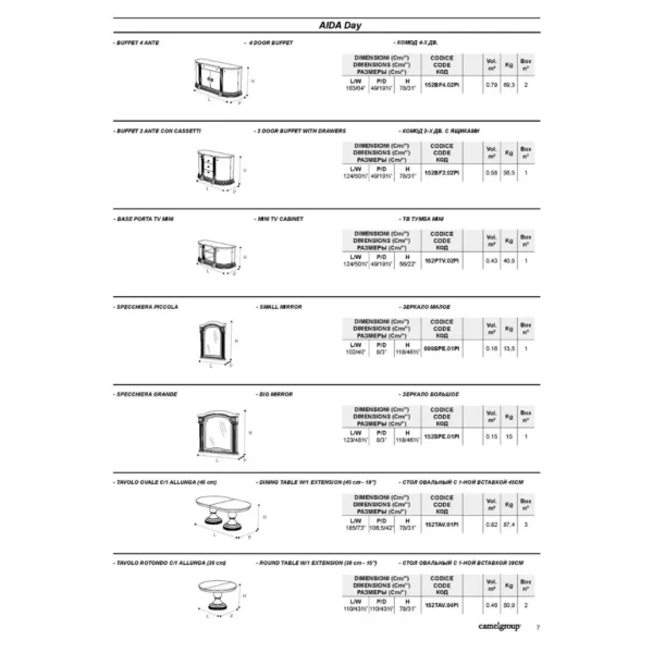 High Gloss Dining Set