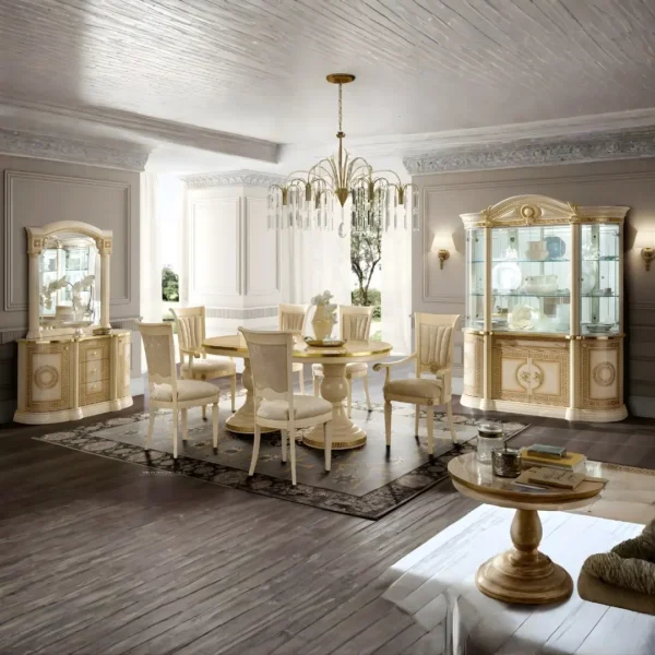 High Gloss Dining Set Aida By ESF Furniture - Image 3