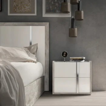 Mat, Shiny Treviso Bedroom Set