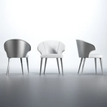 Wave Dining White Set