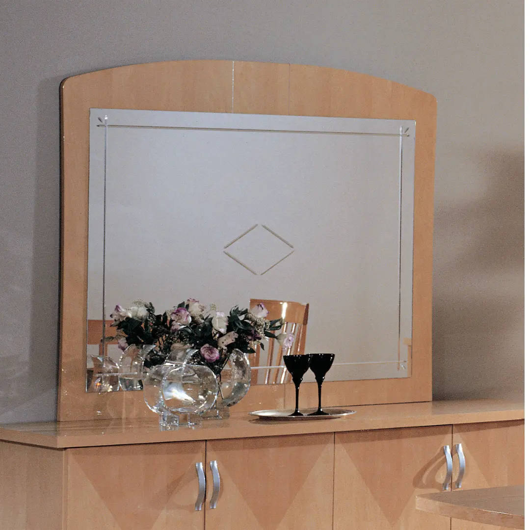 Elena Mirror For Buffet By Esf Furniture | Mobilia Cleopatra 3 Elena Mirror for Buffet