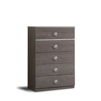 High Gloss Lacquer Nabucco Night Bedroom Set Silver Birch