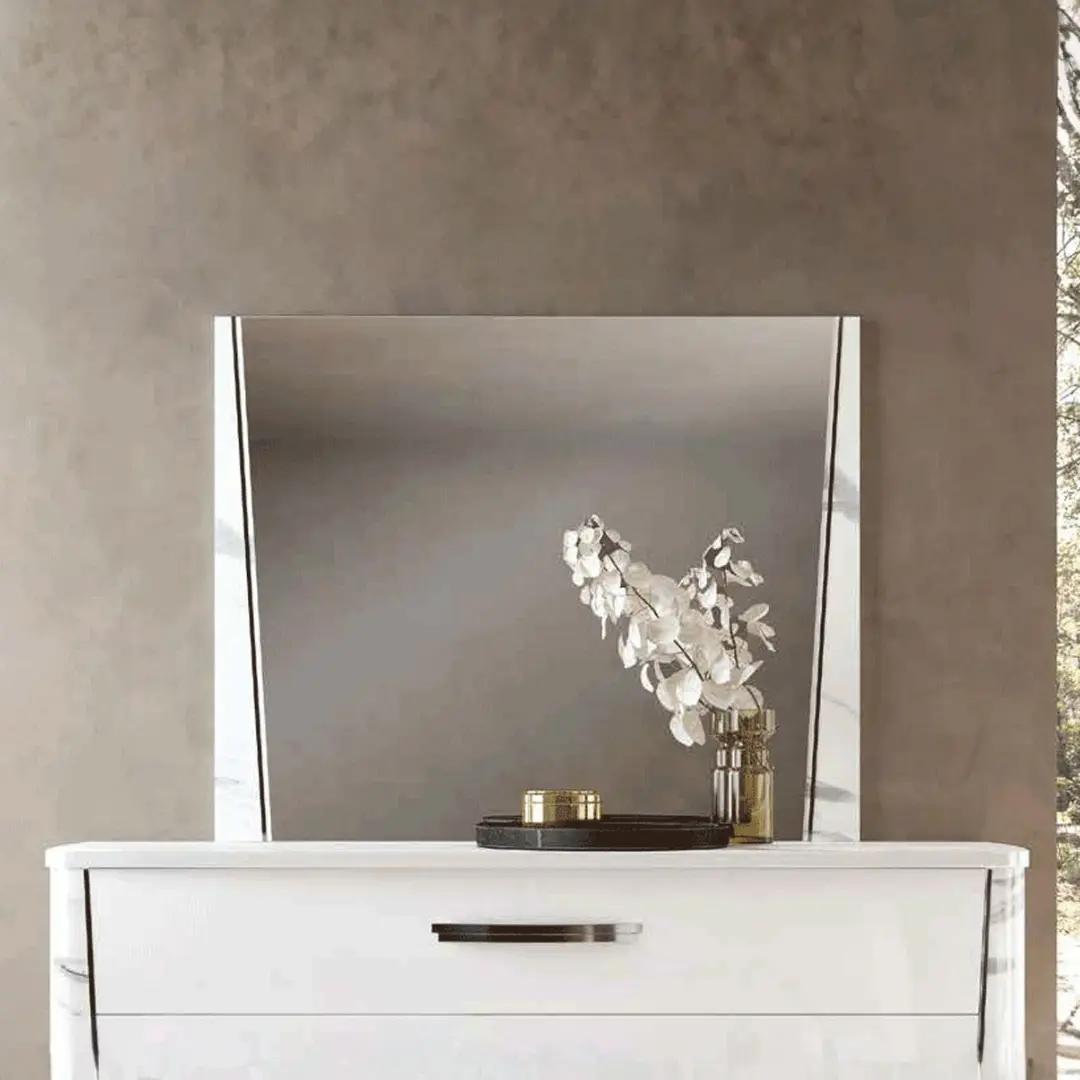 Anna Status Mirror By Esf Furniture | Mobilia Cleopatra 3 Anna Status Mirror