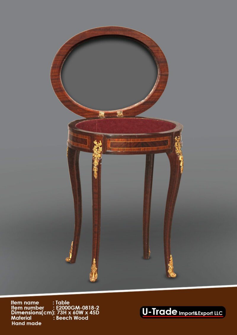 Handmade Table-Gm2 | Mobilia Cleopatra 3 Handmade Table-Gm2 - Image 1