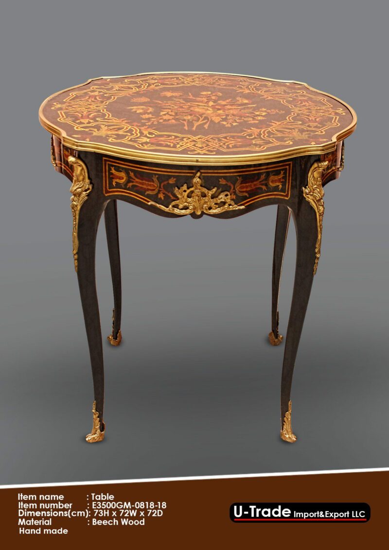 Handmade Table-Gm18 | Mobilia Cleopatra 3 Handmade Table-Gm18 - Image 1