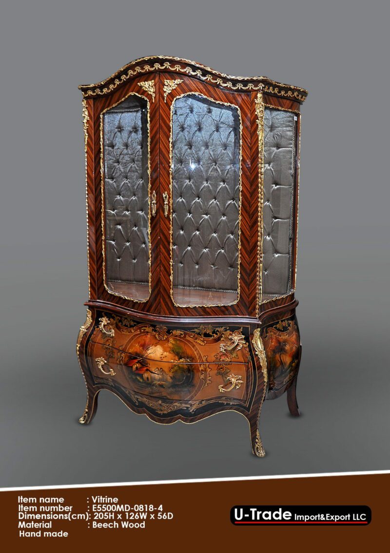 Handmade Vitrine-Md4 | Mobilia Cleopatra 3 Handmade Vitrine-Md4 - Image 1