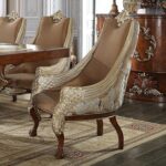 Brown Cherry 7PCs Dining Table Set HD-124 By Homey Design - Image 2