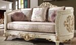 Cream Chenille 2PC Sofa Set HD-2011 By Homey Design - Image 2