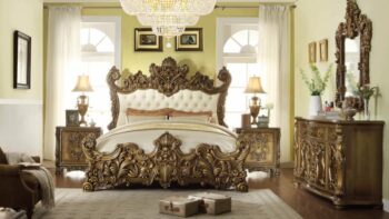 Brown Bedroom Set HD-8008