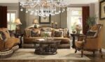 Dark Oak 3PCs Sofa Set HD-9344 By Homey Design