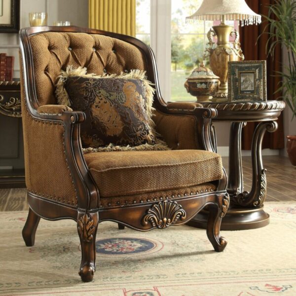 Dark Oak 3PCs Sofa Set HD-9344 By Homey Design - Image 2