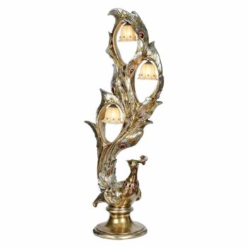 Metallic Bright Gold Lamp HD-15071 By Homey Design