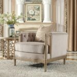 Champagne 3PCs Sofa Set HD-625 By Homey Design - Image 2