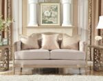 Champagne 3PCs Sofa Set HD-625 By Homey Design - Image 3