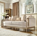 Champagne 3PCs Sofa Set HD-625 By Homey Design - Image 4