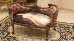 Handmade Brown Peach Lady Bench - Image 2