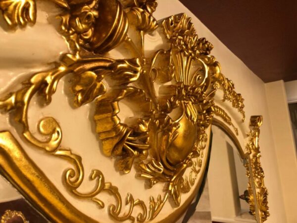 Handmade White Red Buffet - Image 4
