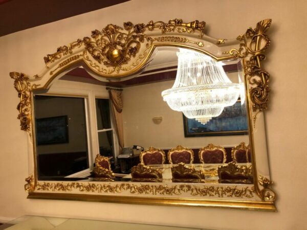 Handmade White Red Buffet - Image 5