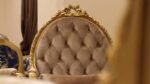 Handmade Gold Coffee Tree Chair - Image 9