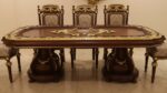 Handmade Oima Brown Dining Table