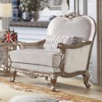 Luxury Silver 3 PCs Sofa Set HD-20353 By Homey Design - Image 2
