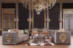 HD-6024-1 - 3PC Sofa Set By Homey Design