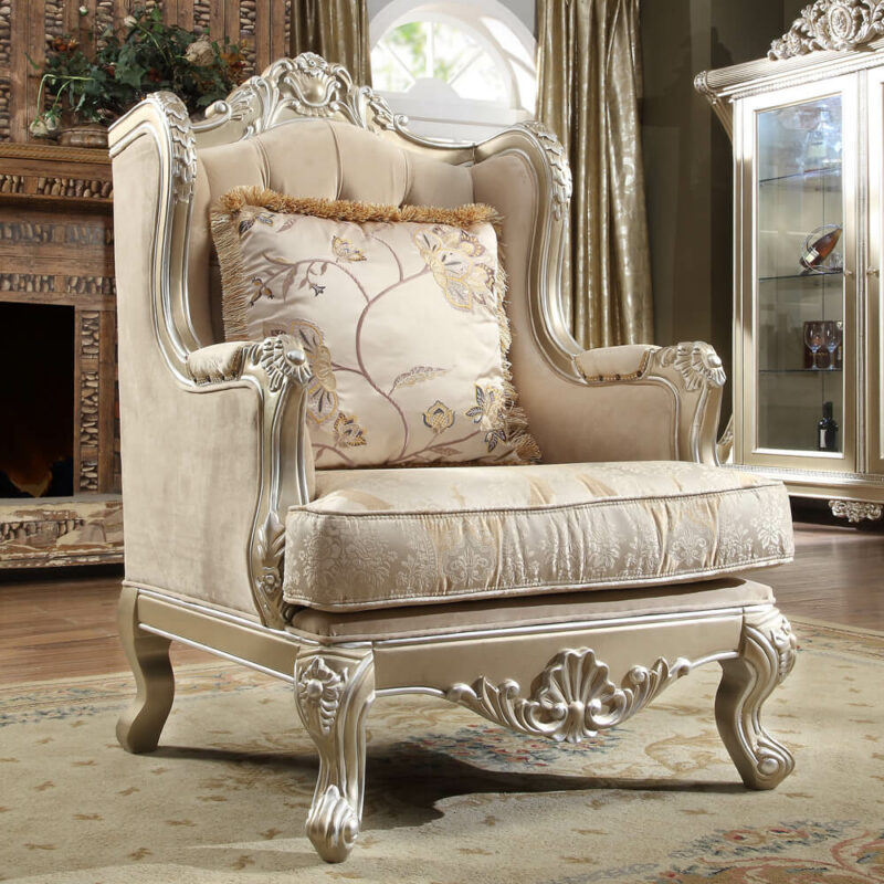 Hd-661 – Chair By Homey Design | Mobilia Cleopatra 3 HD-661 - Chair BY Homey Design - Image 1