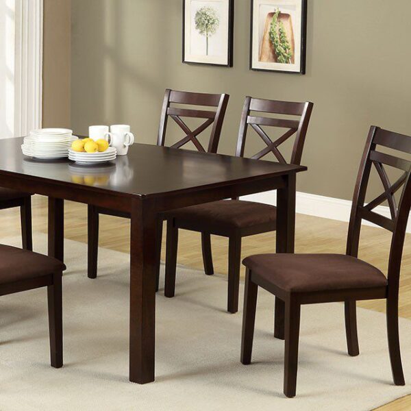 Weston 7 Pc. Dining Table Set  CM3400T-7PK BY Furniture of America - Image 3