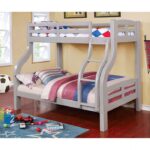 Solpine Twin/Full Bunk Bed CM-BK618GY BY Furniture of America - Image 2