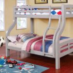 Solpine Twin/Full Bunk Bed CM-BK618GY BY Furniture of America - Image 3