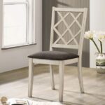 Haleigh Side Chair Set of 2 BY Furniture of America