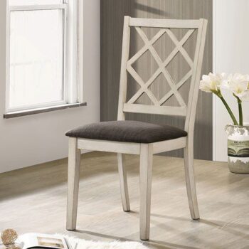 Haleigh Side Chair Set of 2 BY Furniture of America