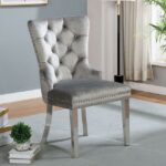 Jewett Wingback Chair Set of 2 BY Furniture of America