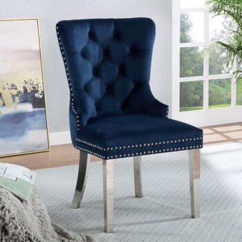 Jewett Wingback Chair Set of 2 BY Furniture of America