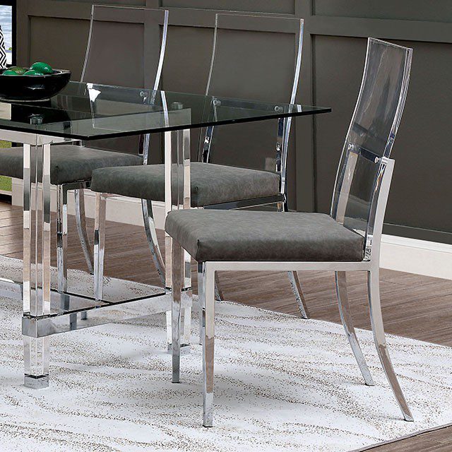 Casper Side Chair Set Of 2 By Furniture Of America | Mobilia Cleopatra 3 Casper Side Chair Set of 2 By Furniture of America - Image 1