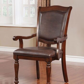 Sylvana Arm Chair Set of 2 BY Furniture of America