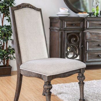 Arcadia Side Chair Set of 2 BY Furniture of America