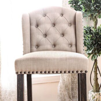 Sania Bar Chair Set of 2 BY Furniture of America