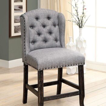 Sania Counter Ht. Chair Set of 2 BY Furniture of America