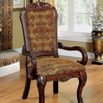 Medieve Arm Chair Set of 2 BY Furniture of America