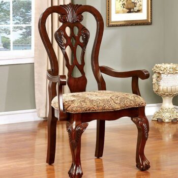 Elana Arm Chair Set of 2 BY Furniture of America