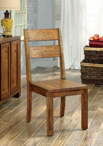Frontier Side Chair Set of 2 BY Furniture of America